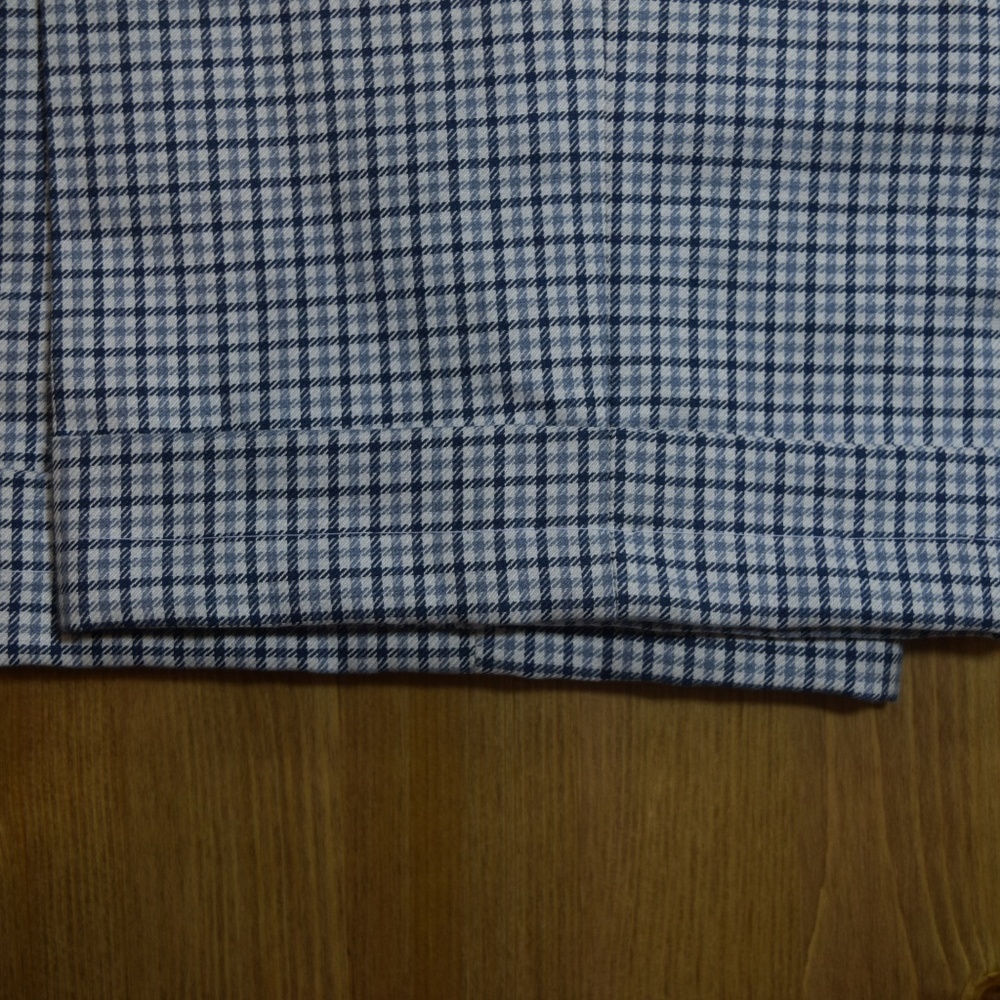 $960 Brioni Montana Blue Grey Silk Linen Pants 38 - Picture 1 of 8